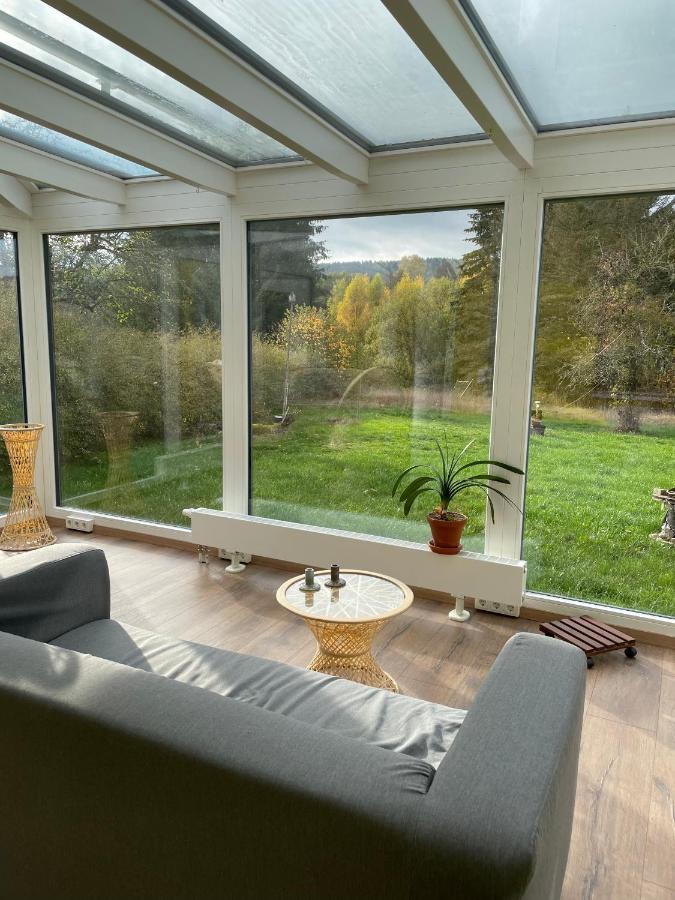 Urlaub-Im-Erletal Appartement Schleusingen Buitenkant foto
